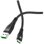 hoco. USB kabl za smartphone, USB type C, 1.2 met., 5 A, crna - U53 5A Flash - Image 4