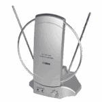 Iskra Antena sobna sa pojačalom, UHF/VHF, srebrna - G2235-06
