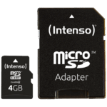 (Intenso) Micro SD Kartica 4GB Class 4 sa adapterom - SDHCmicro+ad-4GB/Class4 - Image 2