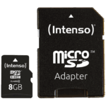 (Intenso) Micro SD Kartica 8GB Class 4 sa adapterom - SDHCmicro+ad-8GB/Class4 - Image 2