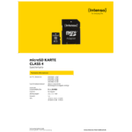 (Intenso) Micro SD Kartica 8GB Class 4 sa adapterom - SDHCmicro+ad-8GB/Class4 - Image 3