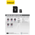 (Intenso) Micro SD Kartica 32GB Class 10 (SDHC & SDXC) sa adapterom - SDHCmicro+ad-32GB/Class10 - Image 3