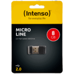 (Intenso) USB Flash drive 8GB Hi-Speed USB 2.0, Micro Line - ML8