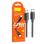 hoco. USB kabl za smartphone, type C, 60W, crna - X96 Hyper, 60W, Black