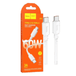 hoco. USB kabl za smartphone, type C, 60W, bijela - X96 Hyper, 60W, White