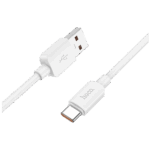 hoco. USB kabl za smartphone, USB-A to type C, 100W, bijela - X96 Hyper, 100W, White - Image 2