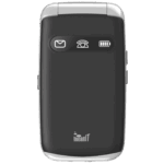 MeanIT Telefon mobilni, 2.8" ekran, Dual SIM, SOS tipka - SENIOR FLIP MAX Black - Image 3
