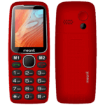 MeanIT Telefon mobilni, 2.4" zaslon, SOS tipka, crveni - Senior 10 Plus, Crveni - Image 4