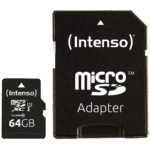 (Intenso) Micro SDHC/SDXC kartica 64GB Class 10, UHS-I +adapter, Pro - MicroSD 64GB Class10 UHS-I Pro - Image 2