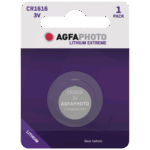 Agfa Baterija litijska, CR1616, 3V, dugmasta, blister 1 kom. - CR1616 B1
