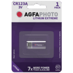 Agfa Baterija litijumska CR123A, 3V, blister 1 komad - CR123A B1
