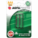 Agfa Punjiva baterija, AAA, 1.2 V, 950 mAh, blister 2 kom. - R2U Micro