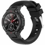 Amazfit Silikonski remen za sat Amazfit T-Rex / T-Rex Pro, crna - T-Rex / Pro Silicone Band - Image 2