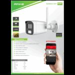 Amiko Home Kamera IP 4MP, WiFi, 1/3" CMOS, 3.6mm, IP66 - B25M400 WIFI - Image 6