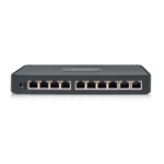 Amiko Home PoE mrežni switch, 10 port RJ-45, 8 PoE, rack ugradnja  - POE SWITCH 8CH+2