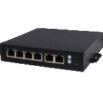 Amiko Home PoE mrežni switch, 6 port RJ-45, 4 PoE, rack ugradnja  - POE SWITCH 4CH+2 - Image 2