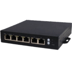 Amiko Home PoE mrežni switch, 6 port RJ-45, 4 PoE, rack ugradnja  - POE SWITCH 4CH+2