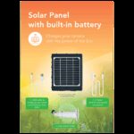 Amiko Home Solarni panel sa ugrađenom baterijom za BC-16 - Solar Panel - Image 3