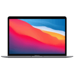 Apple Laptop 13,3", M1 8C/7G, 8GB DDR, SSD 256 GB - MacBook Air; MGN63ZE/A, Space Gray