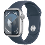 Apple Pametni sat, 1.69" LTPO OLED zaslon, vodootporan BT, WiFi - Watch Series 9 GPS 41mm Silver