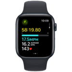 Apple Pametni sat, 1.78" LTPO OLED zaslon, vodootporan BT, WiFi - Watch SE 2023 GPS 44mm Midnight - Image 3