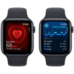 Apple Pametni sat, 1.78" LTPO OLED zaslon, vodootporan BT, WiFi - Watch SE 2023 GPS 44mm Midnight - Image 5