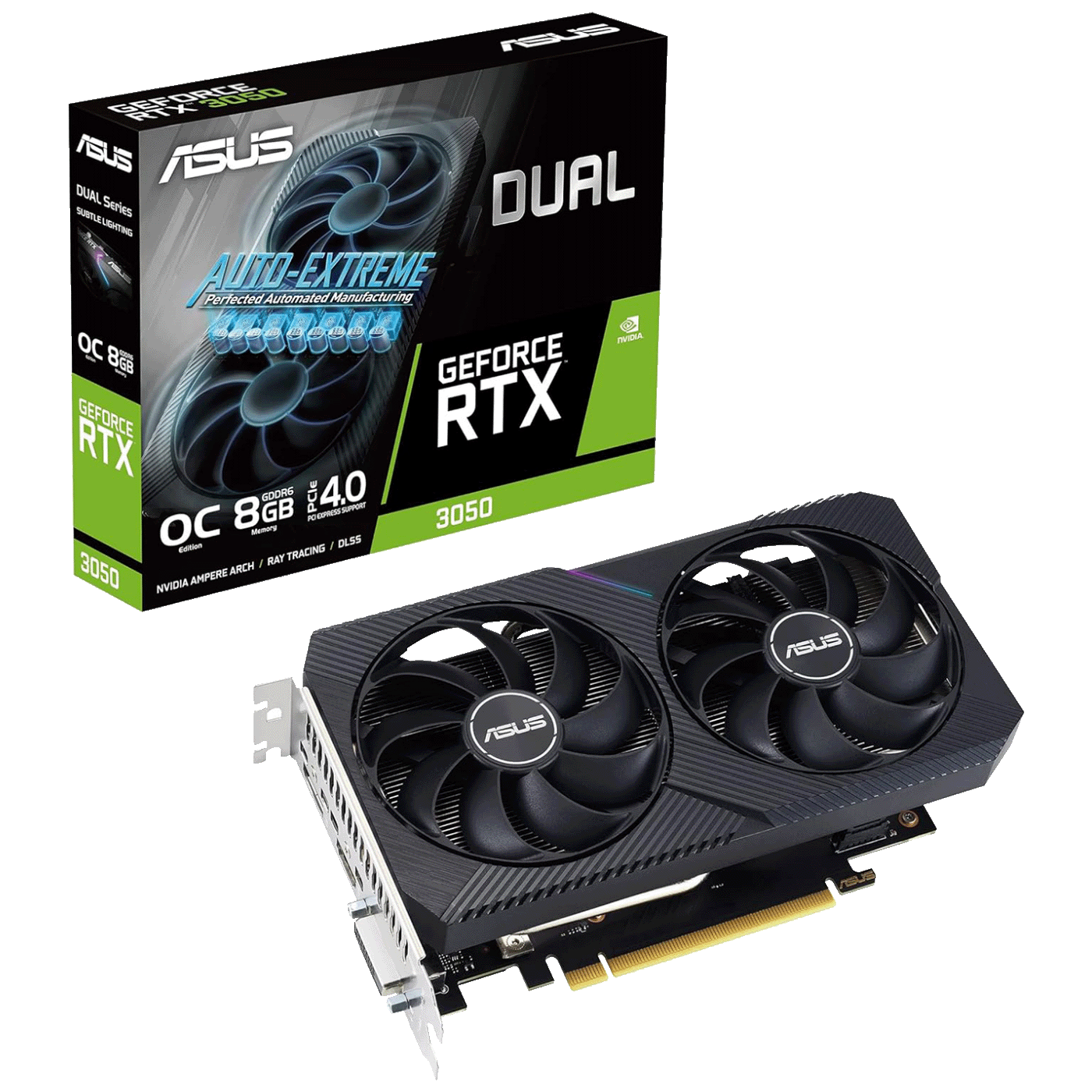 Asus Grafička kartica, RTX3050 V2, 8GB DDR6, 128bit, PCIe4.0 - 90YV0GH6-M0NA00 Asus Grafička kartica, RTX3050 V2, 8GB DDR6, 128bit, PCIe4.0 - 90YV0GH6-M0NA00 - Image 1