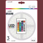 Avide LED traka sa daljinskim upravljačem, RGB, 7.2W, 12V, 3 met. - ABLSBL12V5050-30RGB - Image 2