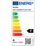 Avide Pametna sijalica, LED 5.5W, E14, RGB+W, WiFi - Smart LED Candle 5.5W WiFi - Image 3