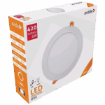 Avide Plafonjera LED, ugradna, 6W, 420 lm, 4000K, IP20 - ACRPNW-R-6W-ALU - Image 2