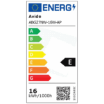 Avide Sijalica, LED 16W, E27, 4000K, 230V AC, bijela svjetlost - Globe A70 16W E27 - Image 4