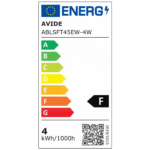 Avide Sijalica, LED 4W, E27, 2700K, 360°, 230V AC, toplo bijela - T45 4W E27 - Image 5