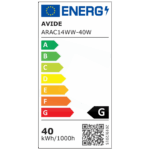 Avide Sijalica za frižider, 40W, E14, 3000K, IP20 - Cooling Bulb 40W E14 - Image 3