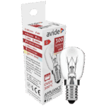 Avide Sijalica za pećnicu, 40W, E14, 3000K, 300 °C, IP20 - Oven 300 °C bulb 40W E14