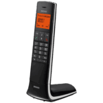 Brondi Telefon bežični, alfanumerički display, DECT GAP - Lemure, Black - Image 2