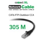 Connect XL Mrežni FTP kabl, CAT6, CCA, Outdoor - Cat6 FTP Outdoor CCA (black) - Image 2