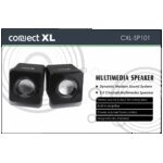 Connect XL Zvučnik, set,  2.0, USB 5V, boja crna - CXL-SP101 - Image 2