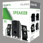 Connect XL Zvučnik, set,  2.1, AC 220V, crna boja - CXL-SP410 - Image 3