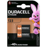 Duracell Baterija litijumska CR123A, 3V, blister 2 kom. - CR123A B2