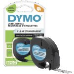 Dymo Kaseta s trakom za LetraTag,4 met,12 mm,plastic transparent - S0721530 - Image 2