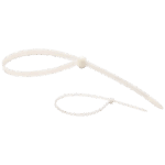 Entac Plastične vezice 2,5mm x 100mm, 50 kom. - Cable Tie 2.5mmx100mm White - Image 2