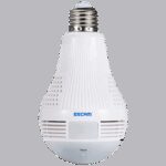 Escam Kamera za video nadzor, detektor pokreta, 1.3Mpixel,E27,WiFi - QP136 - Image 4