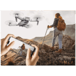Extralink Dron, kamera FullHD, 1800mAh, 3 baterije, WiFi - E88 Pro Drone Set+3 batteries+case - Image 5