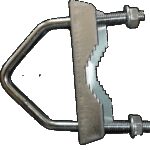 Falcom Šelna za zidni nosač, metalna, pocinčana, set 2 kom. - SH-100 - Image 2