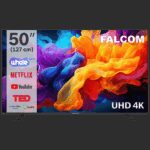 Falcom Televizor Smart LED TV 4K UltraHD  50", Bluetooth ,WiFi - TV-50LTF024SM WOS - Image 2