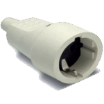 Famatel Strujni utičnica Schuko, uzemljenje, 16A/250V, bijela - 2104-B