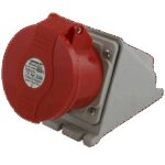 Famatel Utičnica zidna, 32A/380÷415, 5 Polna (3P+N+E), IP44 - 23393 - Image 2