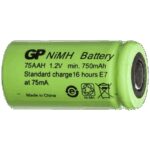 GP Baterija akumulatorska 2/3 AA, NiMH 1.2 V, 750 mAh - GPAA-750-1.2V - Image 2