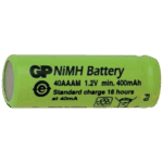 GP Baterija akumulatorska  2/3AAA, NiMH 1.2 V, 400 mAh - MN2-400-1.2V