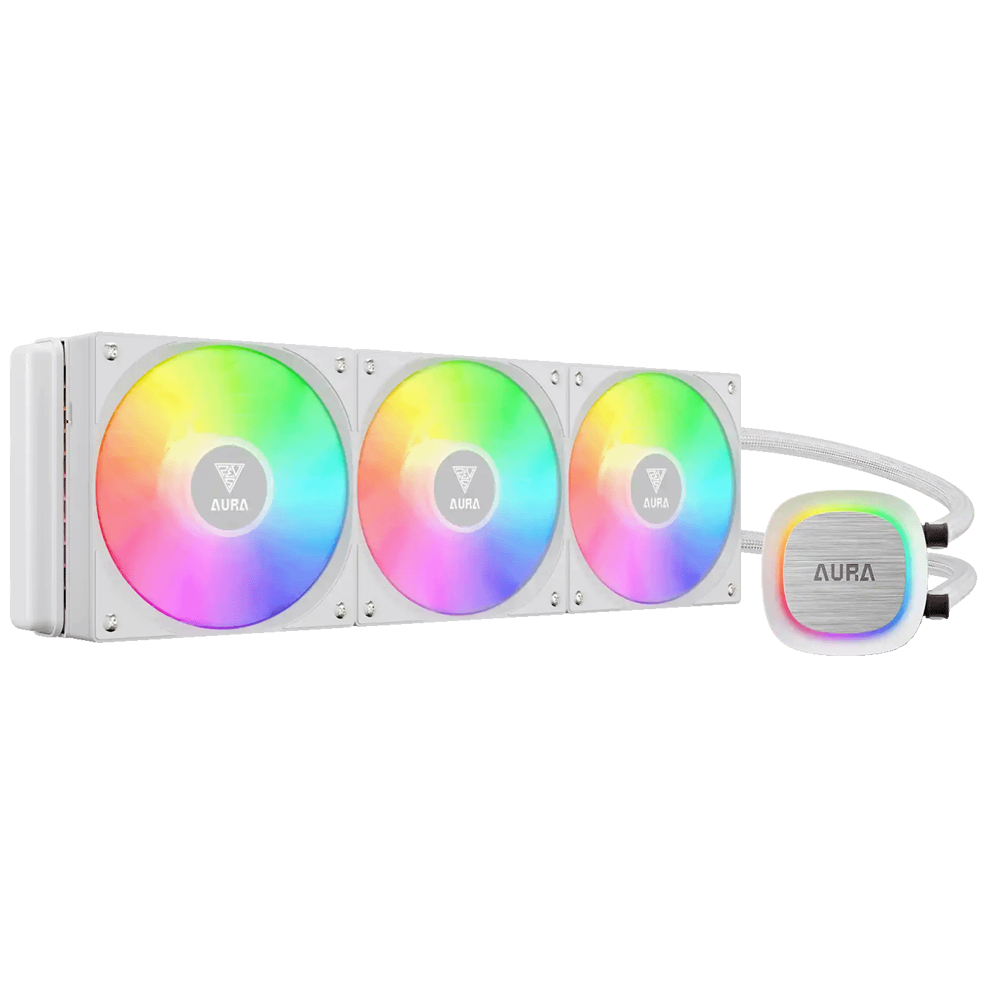 Gamdias Vodeno hlađenje za CPU, RGB - Gamdias Aura GL360 WH V2 Gamdias Vodeno hlađenje za CPU, RGB - Gamdias Aura GL360 WH V2 - Image 1